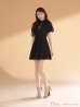 ブラック モデル：ももか　身長：156cm　着用サイズ：Sサイズ