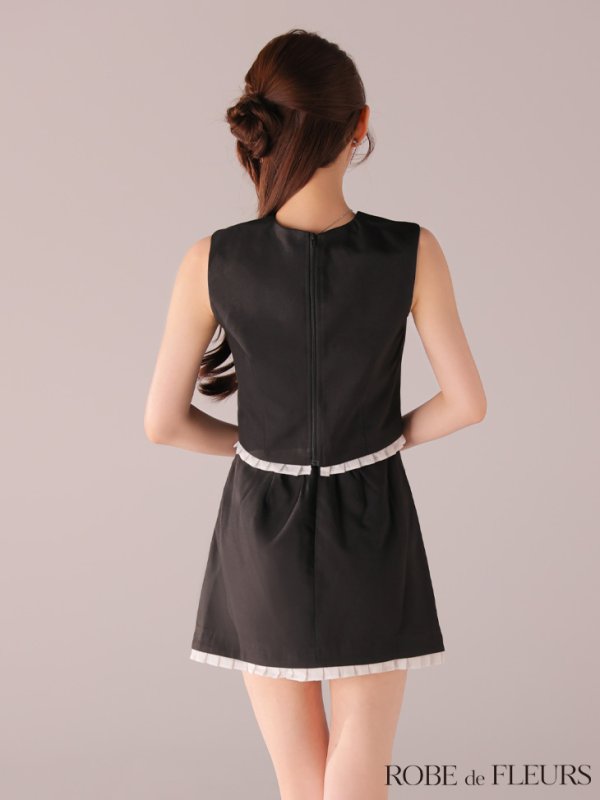 ブラック　モデル：ももか　身長：156cm　着用サイズ：Sサイズ