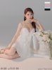ホワイト　モデル：ももか　身長：156cm　着用サイズ：Sサイズ