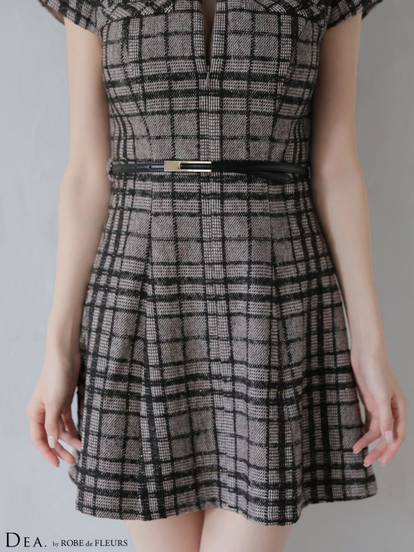 ブラウン　モデル：ももか　身長：156cm　着用サイズ：Sサイズ