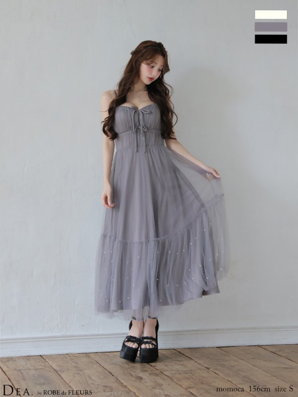 グレー モデル：ももか　身長：156cm　着用サイズ：Sサイズ