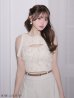 アイボリー×アイボリー　モデル：いおり　身長：164cm　着用サイズ：Sサイズ