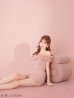 ピンク　モデル：まりん　身長：164cm　着用サイズ：Sサイズ