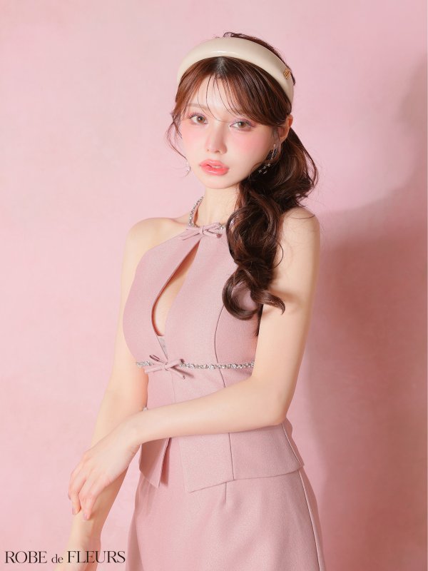 ピンク モデル：ももか　身長：156cm　着用サイズ：Sサイズ