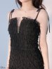 ブラック モデル：羽澄まり　身長：158cm　着用サイズ：Sサイズ