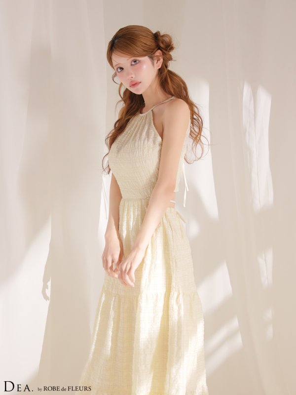 アイボリー　モデル：まりん　身長：164cm　着用サイズ：Sサイズ