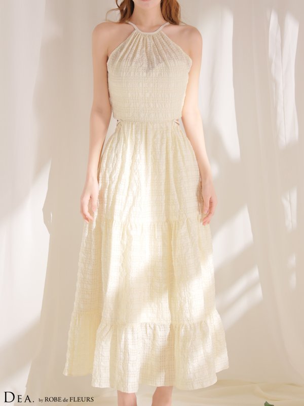 アイボリー　モデル：まりん　身長：164cm　着用サイズ：Sサイズ