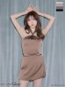 ブラウン　モデル：いおり　身長：164cm　着用サイズ：Sサイズ