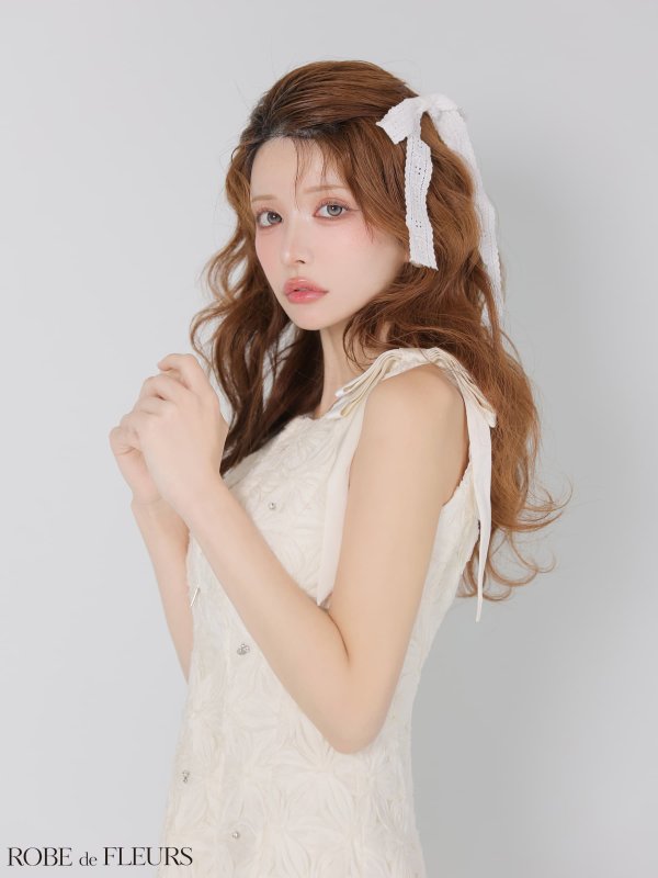 アイボリー　モデル：まりん　身長：164cm　着用サイズ：Sサイズ