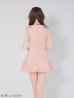 ピンク　モデル：ももか　身長：156cm　着用サイズ：Sサイズ