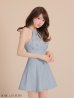 ブルー　モデル：いおり　身長：161cm　着用サイズ：Sサイズ