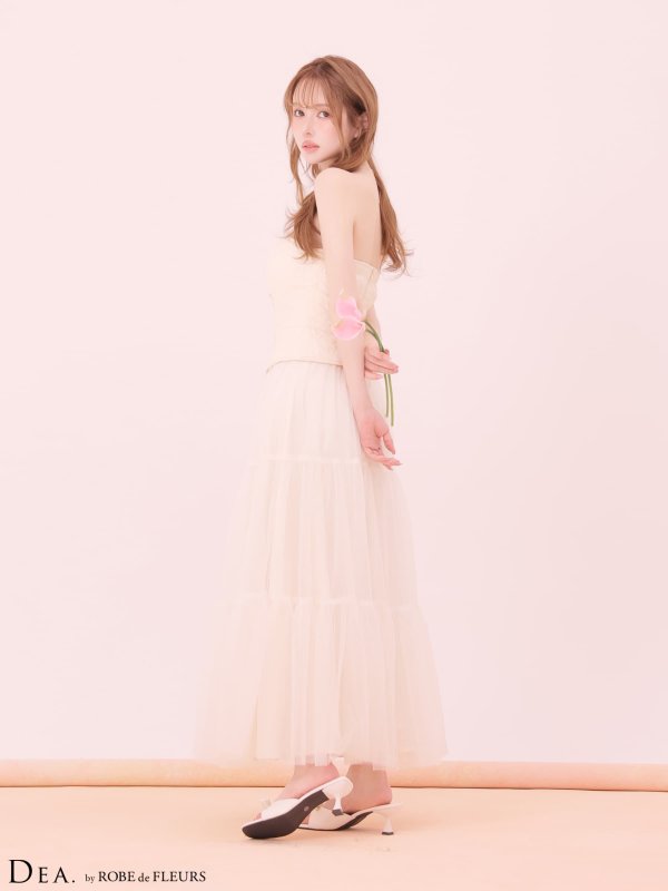 アイボリー　モデル：ゆめ　身長：160cm　着用サイズ：Sサイズ