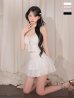 ホワイト　モデル：みみ　身長：162cm　着用サイズ：Sサイズ