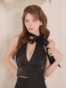 ブラック　モデル：まりん　身長：164cm　着用サイズ：Sサイズ