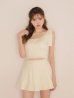 アイボリー モデル：いおり　身長：161cm　着用サイズ：Sサイズ