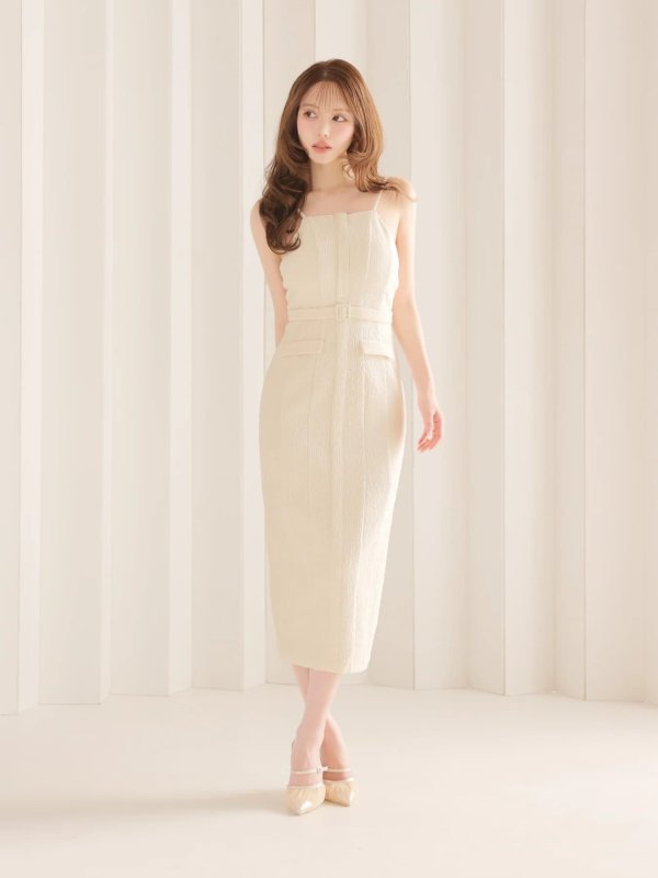 アイボリー　モデル：ゆめ　身長：160cm　着用サイズ：Sサイズ