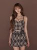 グレー　モデル：まみ　身長：161cm　着用サイズ：Sサイズ