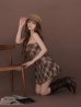 ブラウン　モデル：まみ　身長：161cm　着用サイズ：Sサイズ