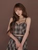 グレー　モデル：まみ　身長：161cm　着用サイズ：Sサイズ