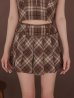 ブラウン　モデル：まみ　身長：161cm　着用サイズ：Sサイズ