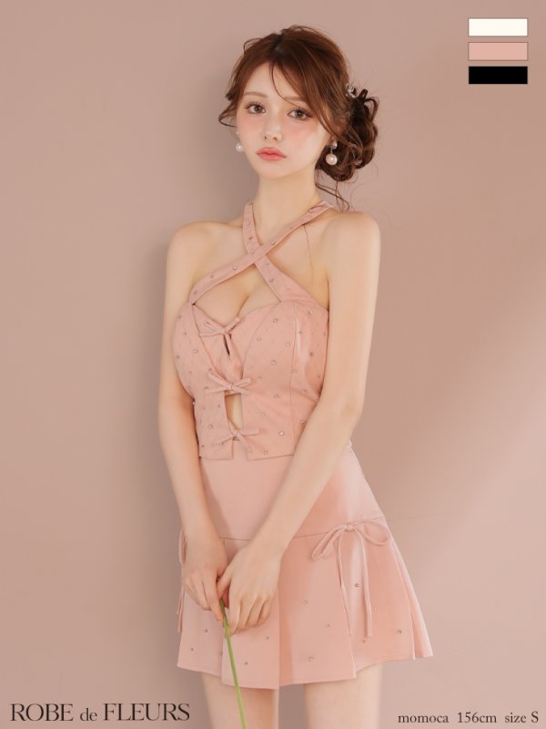 ピンク モデル：ももか　身長：156cm　着用サイズ：Sサイズ