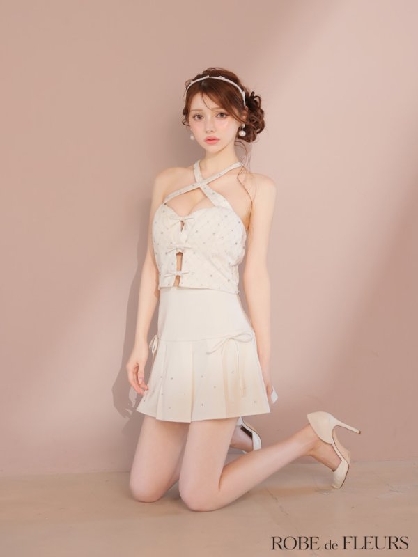 アイボリー モデル：ももか　身長：156cm　着用サイズ：Sサイズ