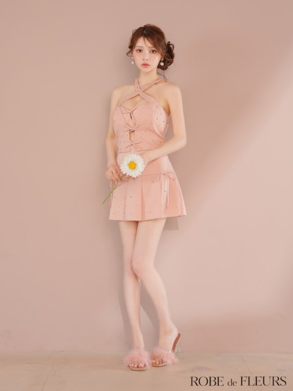 ピンク モデル：ももか　身長：156cm　着用サイズ：Sサイズ