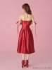 画像27: XSサイズあり【ROBE de FLEURS/ローブドフルール】サテン/ ビジュー/ フレア/ ミディアムドレス/ キャバドレス[OF2]