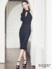 ブラック モデル：まおちゃる　身長：158cm　着用サイズ：Sサイズ