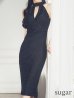 ブラック モデル：まおちゃる　身長：158cm　着用サイズ：Sサイズ