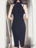 ブラック モデル：まおちゃる　身長：158cm　着用サイズ：Sサイズ