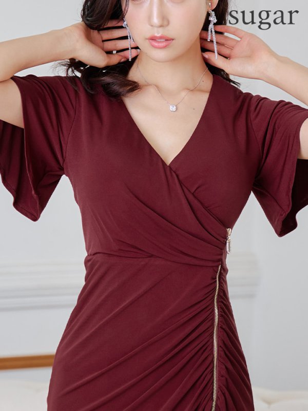 ワイン モデル:阿部なつき  身長:160cm:Sサイズ