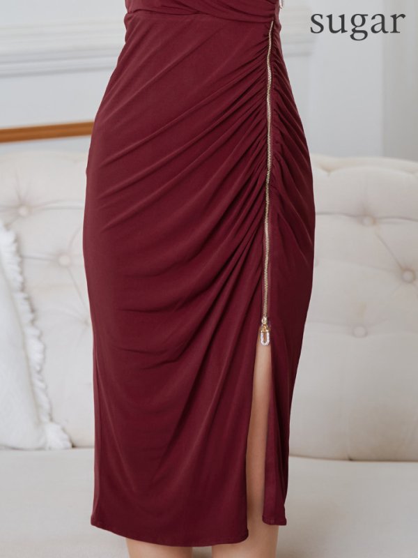 ワイン モデル:阿部なつき  身長:160cm:Sサイズ