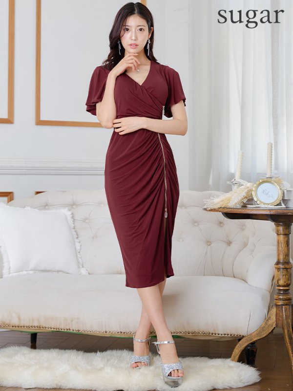 ワイン モデル:阿部なつき  身長:160cm:Sサイズ