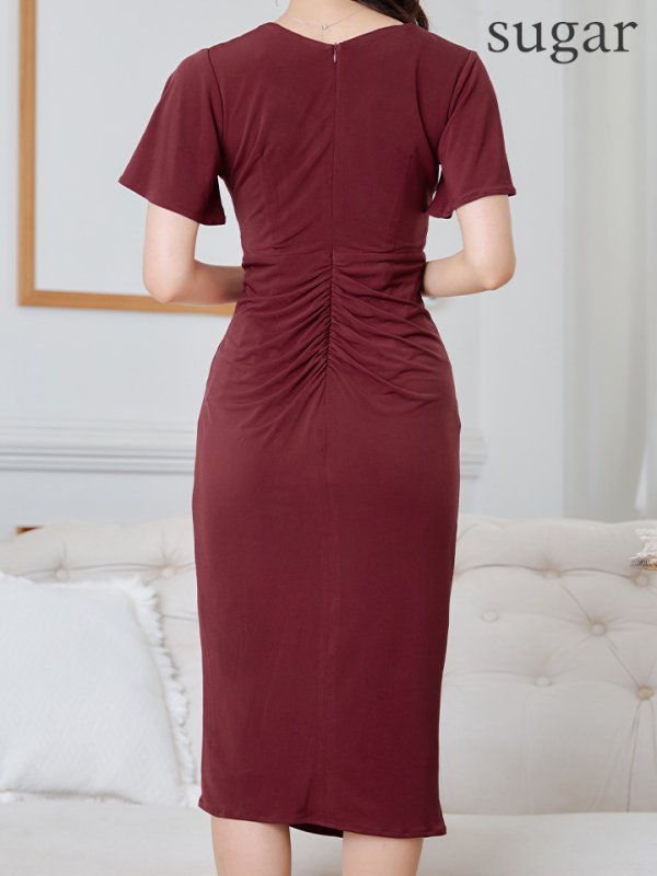 ワイン モデル:阿部なつき  身長:160cm:Sサイズ