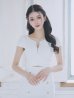画像28: sugarオリジナルカラー・XSサイズあり【IRMA/イルマ】フロントジップ/ ワンカラー/ 半袖/ 袖あり/ ボタン/ カットアウト/ タイト/ ミニドレス/ キャバドレス[OF2A]