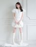 アイボリー　モデル：羽澄まり　身長：166cm　着用サイズ：Sサイズ