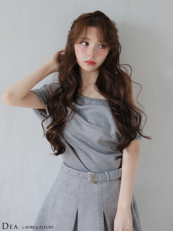 グレー　モデル：ももか　身長：156cm　着用サイズ：Sサイズ