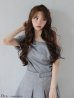 グレー　モデル：ももか　身長：156cm　着用サイズ：Sサイズ