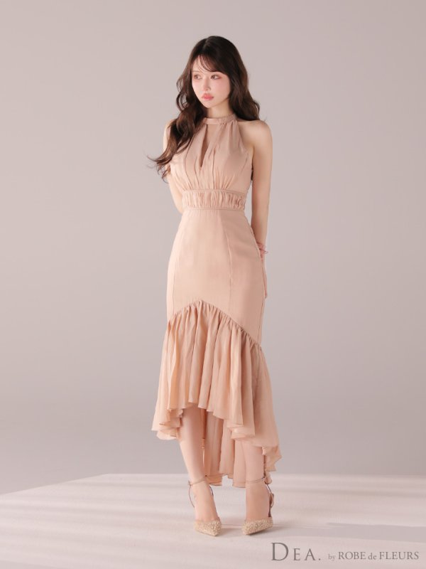 ピンクべージュ モデル：ゆめ　身長：160cm　着用サイズ：Sサイズ