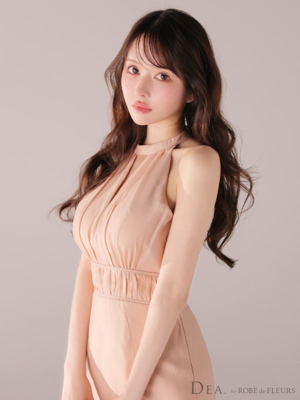 ピンクべージュ モデル：ゆめ　身長：160cm　着用サイズ：Sサイズ