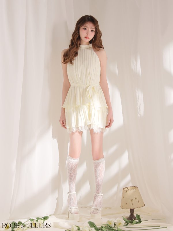 アイボリー　モデル：いおり　身長：164cm　着用サイズ：Sサイズ