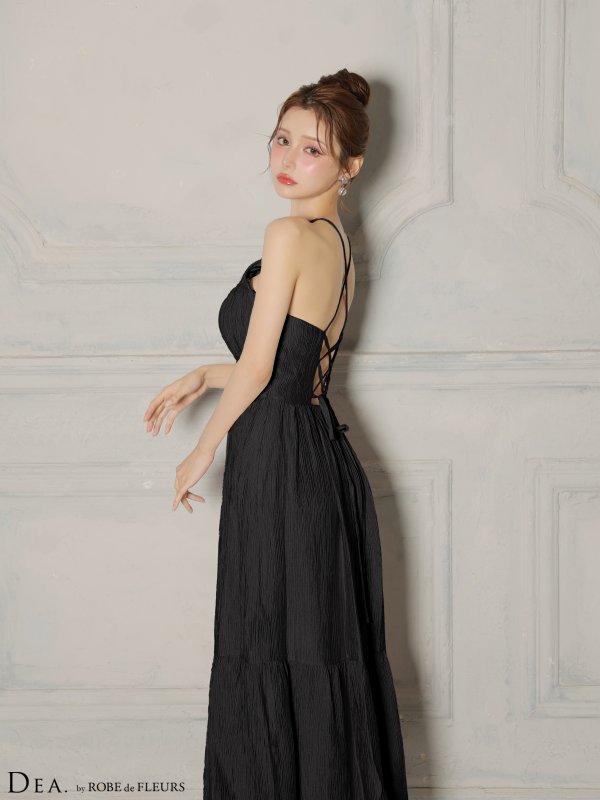 ブラック モデル：ももか　身長：156cm　着用サイズ：Sサイズ