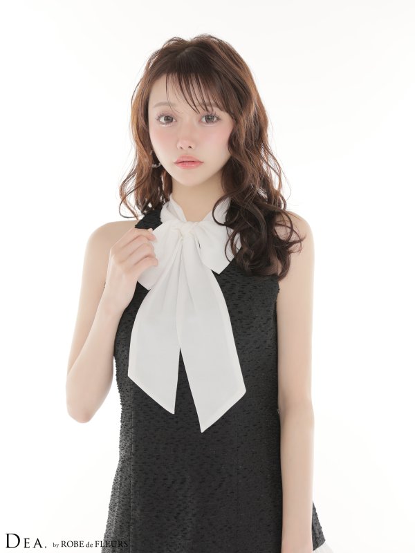 ブラック モデル：羽澄まり　身長：158cm　着用サイズ：Sサイズ