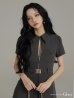 グレー モデル：まおちゃる　身長：158cm　着用サイズ：Sサイズ
