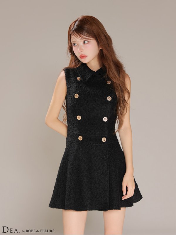 ブラック　モデル：まりん　身長：164cm　着用サイズ：Sサイズ