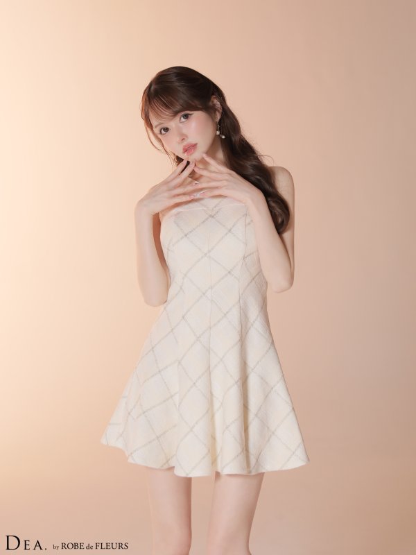 アイボリー　モデル：ゆめ　身長：160cm　着用サイズ：Sサイズ