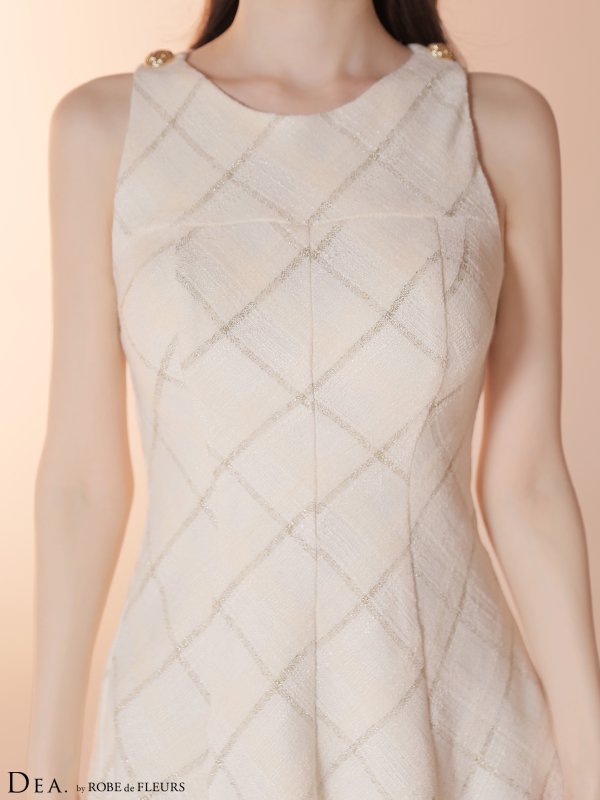 アイボリー　モデル：ゆめ　身長：160cm　着用サイズ：Sサイズ