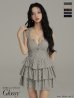 アイボリーxブラック モデル：まおちゃる　身長：158cm　着用サイズ：Sサイズ