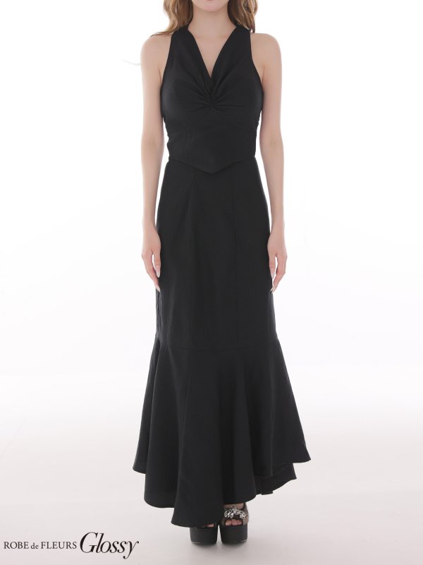 ブラック　モデル：ゆめ　身長：160cm　着用サイズ：Sサイズ